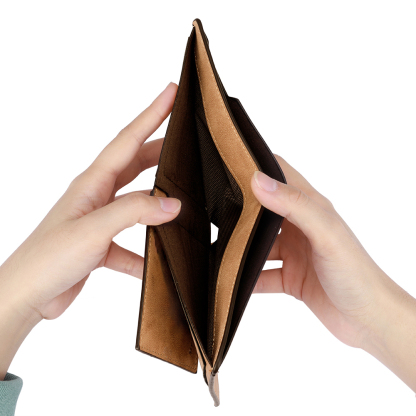 A mi papá-Cartera puño con puño con texto amoroso 2-7 nombres personalizados billetera clásica para hombre | Jessemade