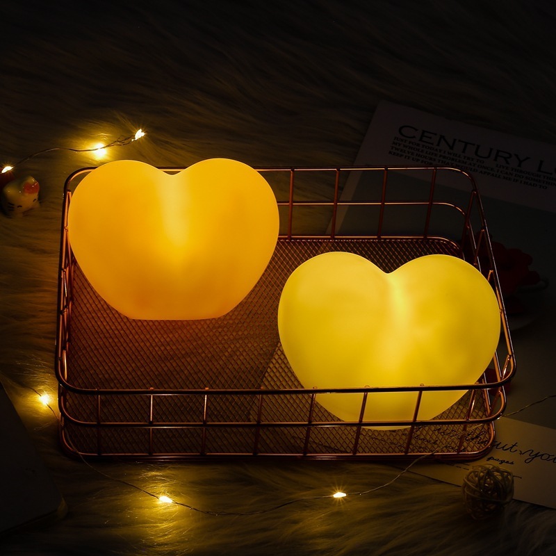 San Valentín-Decoración de lámpara en forma de corazón-Jessemade ES