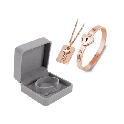 Collar y Pulsera Combinación para pareja