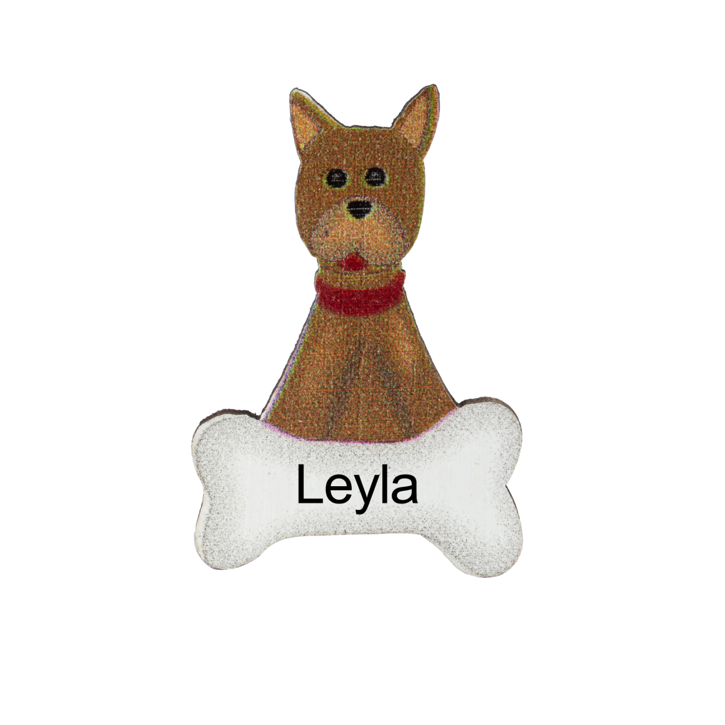 Navidad-Muñeco Ornamento Navideño 3 Nombres y Texto Personalizados Adorno de Madera