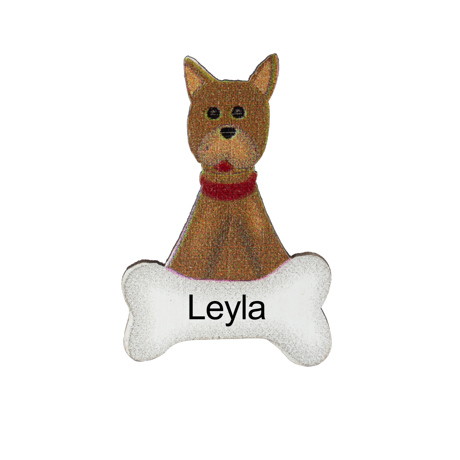 Navidad-Muñeco Ornamento Navideño 3 Nombres y Texto Personalizados Adorno de Madera