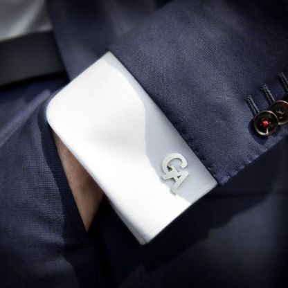 Gemelos con 2 letras personalizadas