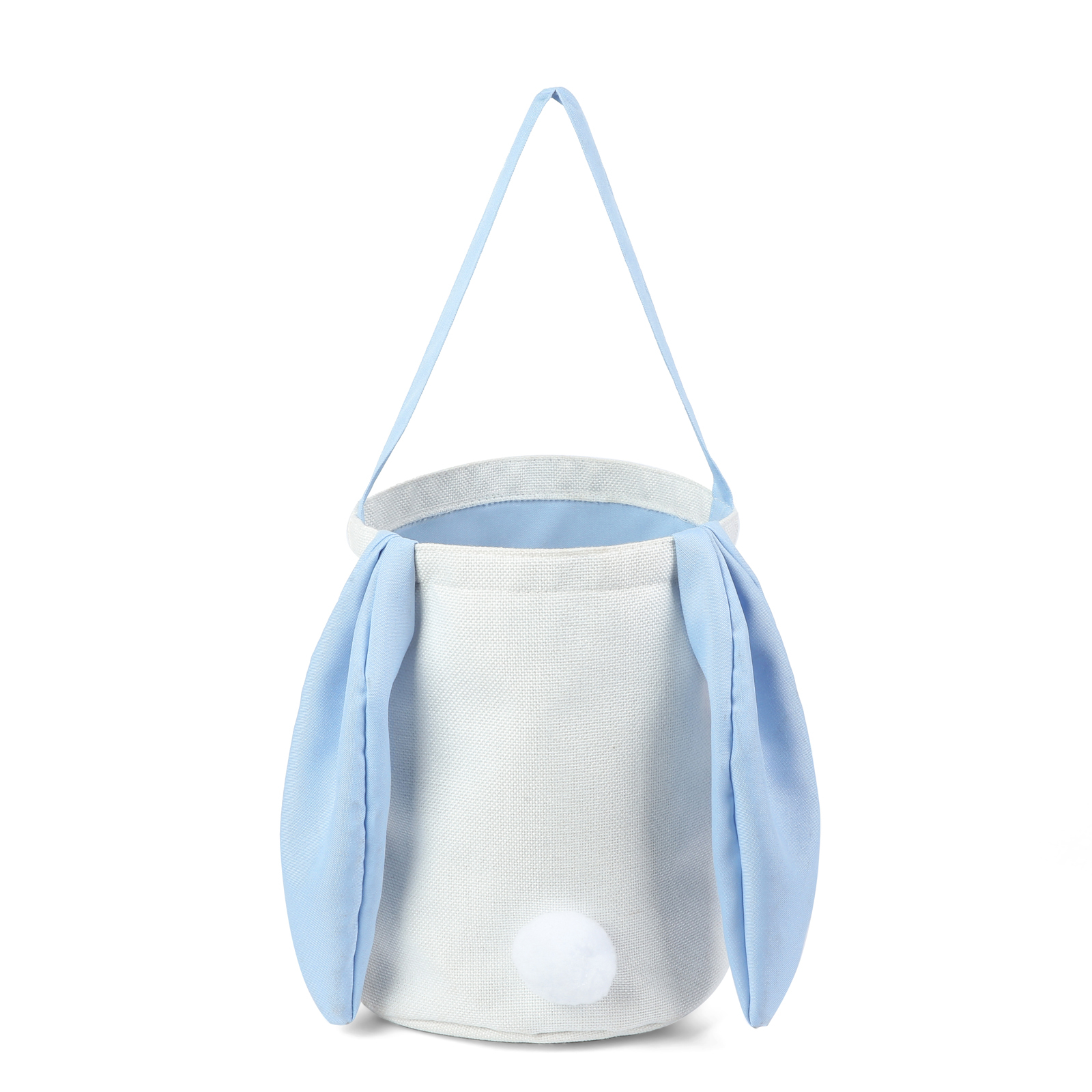 Pascua-Bolsa de conejo con 1 nombre personalizado-Jessemade ES