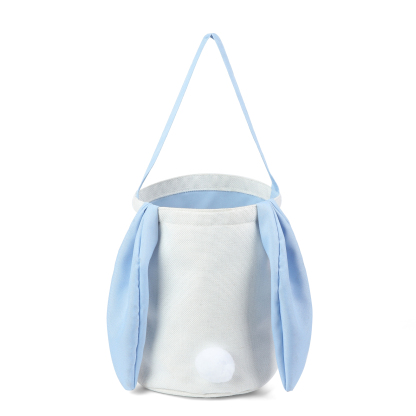 Pascua-Bolsa de conejo con 1 nombre personalizado-Jessemade ES