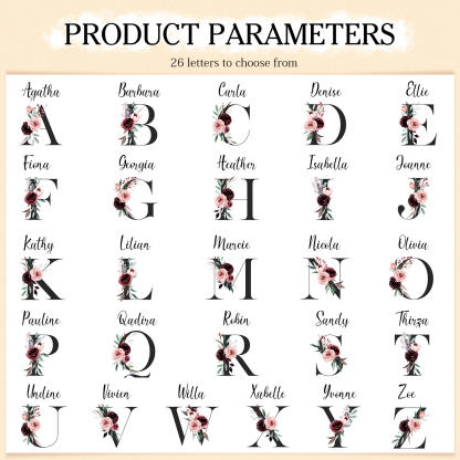 Cartera, billetera con 1 nombre y 1 letra personalizados monedero clásico para mujer-Jessemade ES