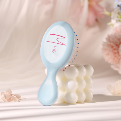 Accesorios peine colorido para mujer con texto personalizado