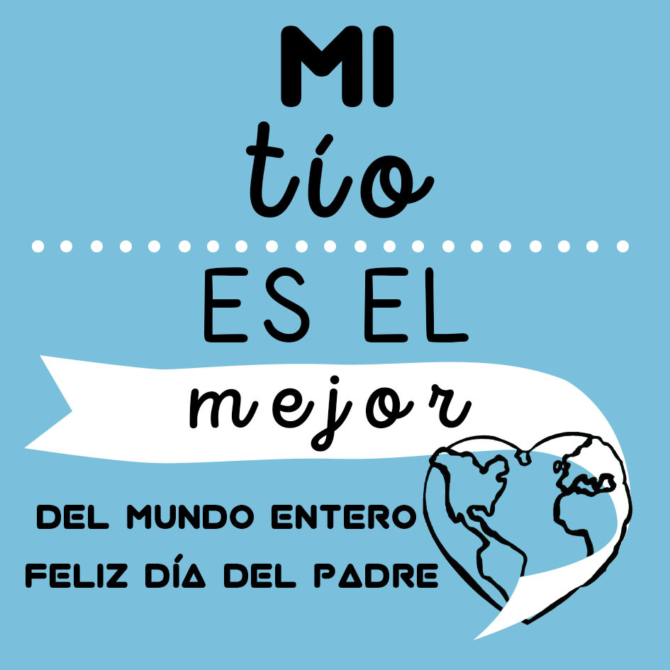 Una tarjeta-A mi tío Día del Padre-Jessemade ES