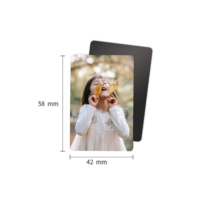 Imán de nevera con 1 foto personalizada Accesorios de cocina