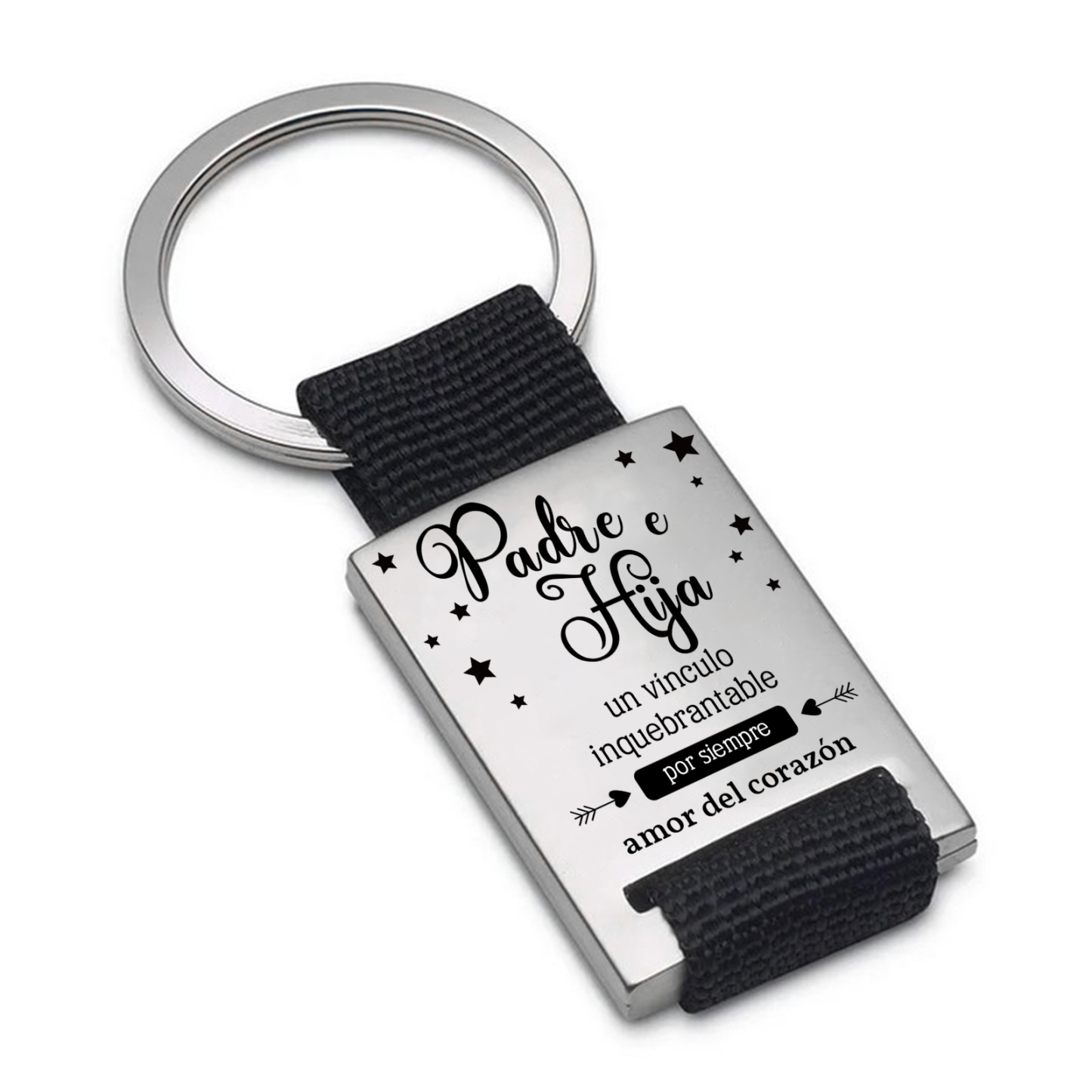 A mi papá-Llavero el vínculo entre padre e hijo/hija es inquebrantable-Jessemade ES