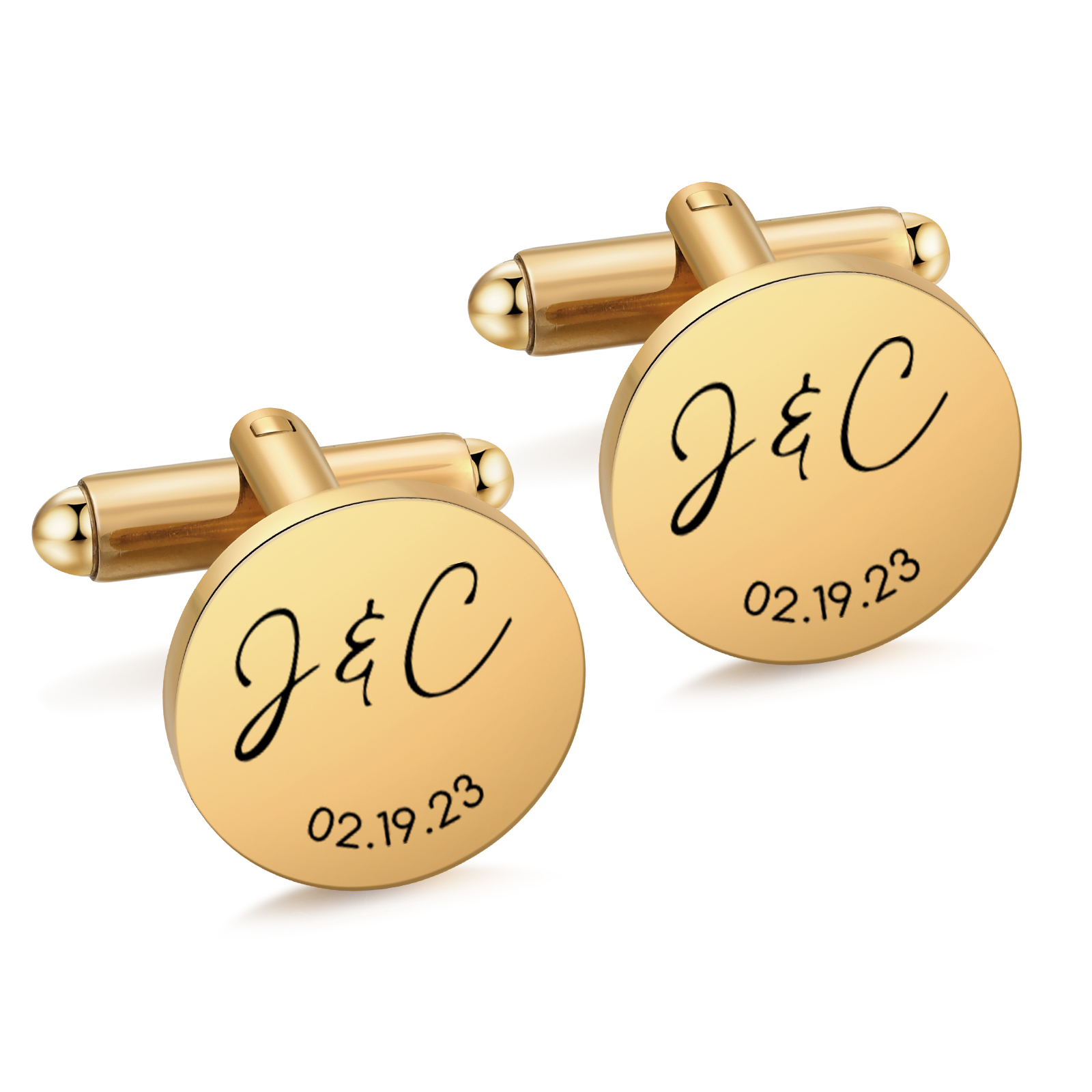 Gemelos con 2 letras personalizadas-Jessemade ES