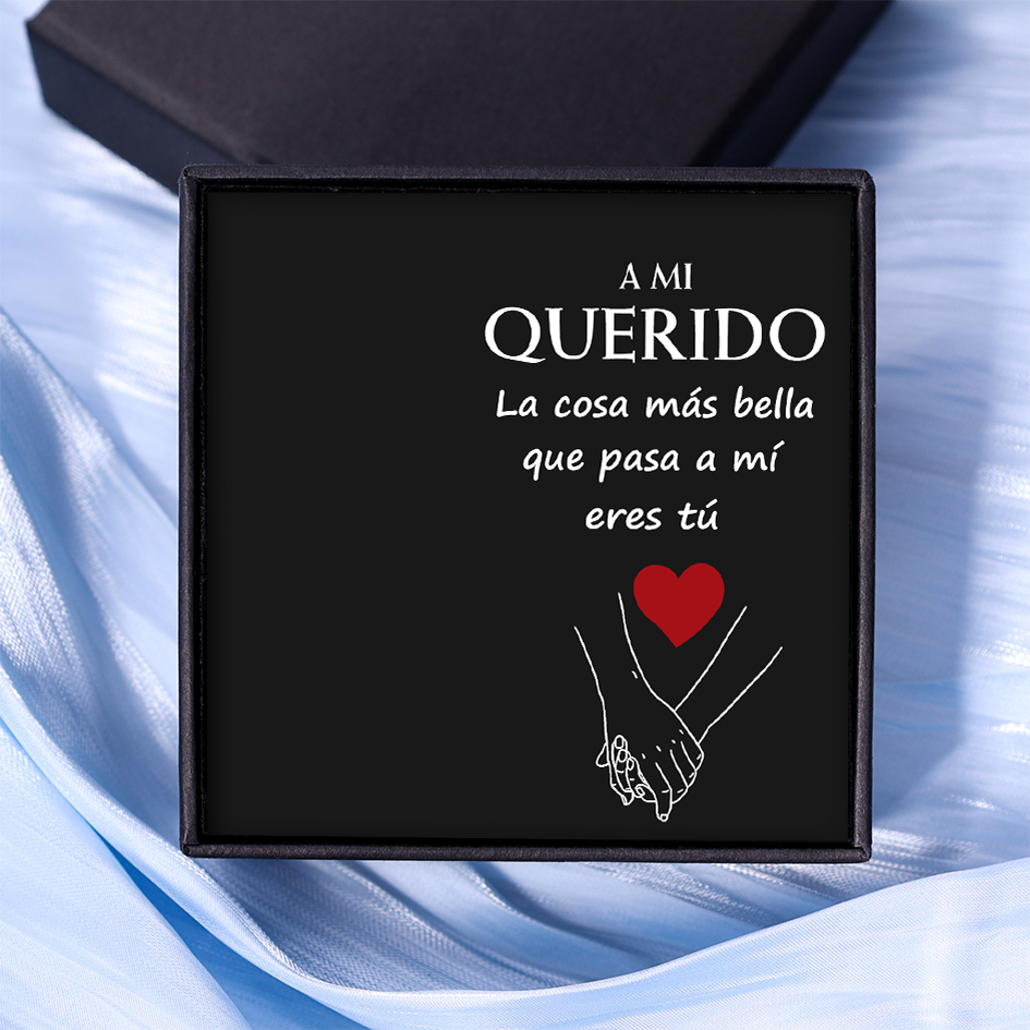 Una tarjeta-A mi querido manos cogidas-Jessemade ES