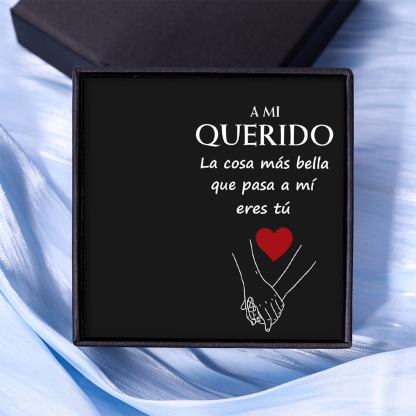 Una tarjeta-A mi querido manos cogidas-Jessemade ES