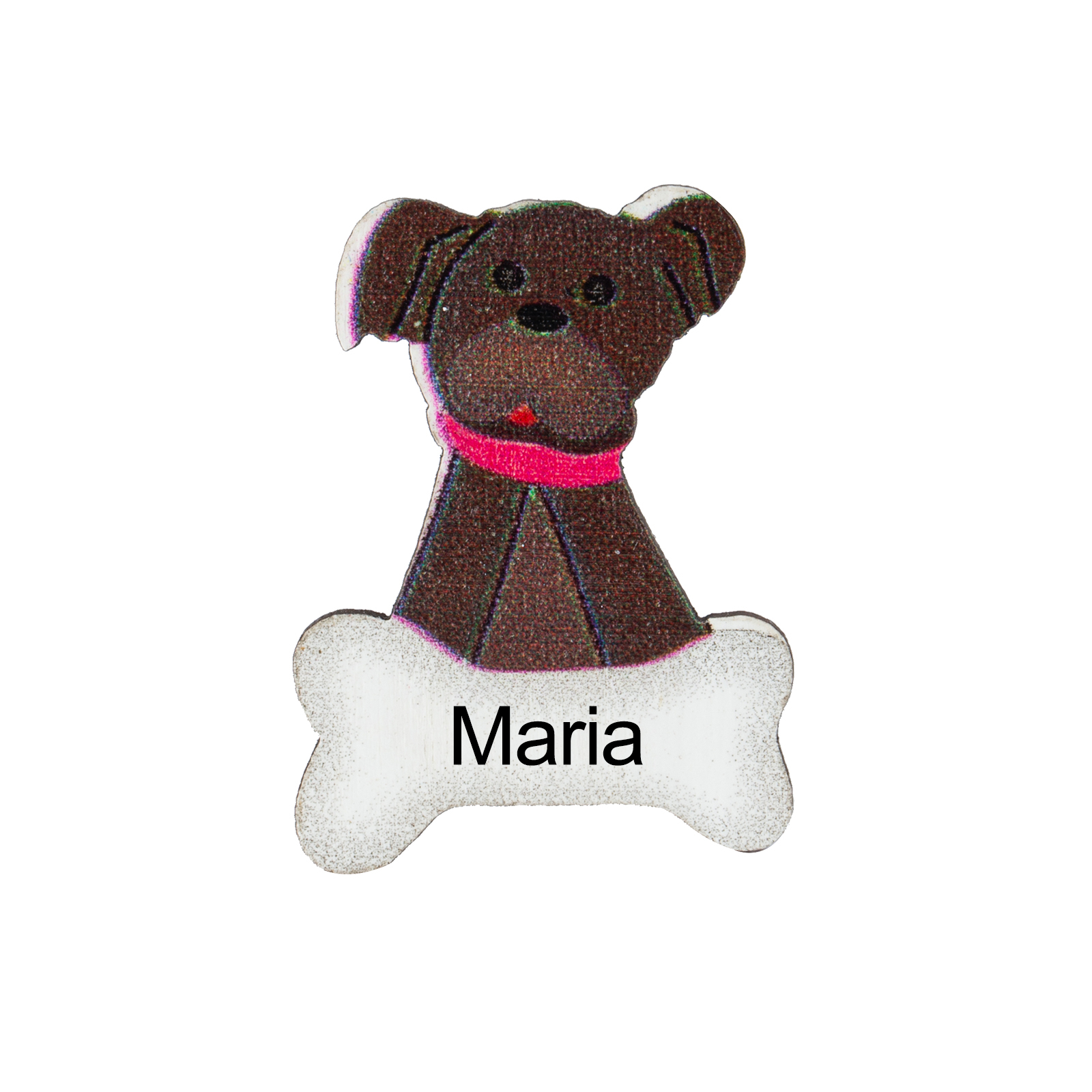 Navidad-Muñeco Ornamento Navideño 3 Nombres y Texto Personalizados Adorno de Madera