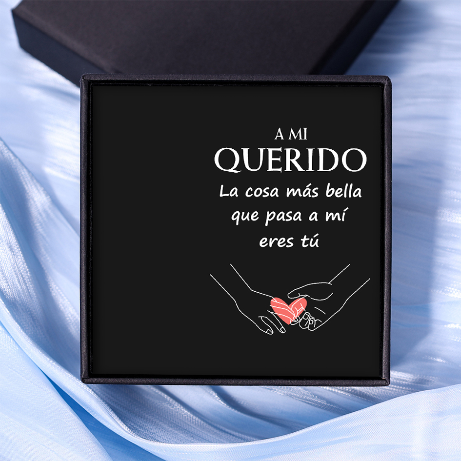 Una tarjeta-A mi querido dedos cogidos-Jessemade ES