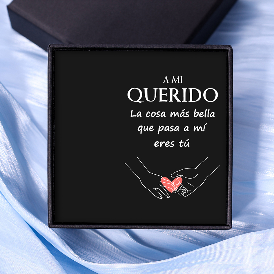 Una tarjeta-A mi querido dedos cogidos-Jessemade ES