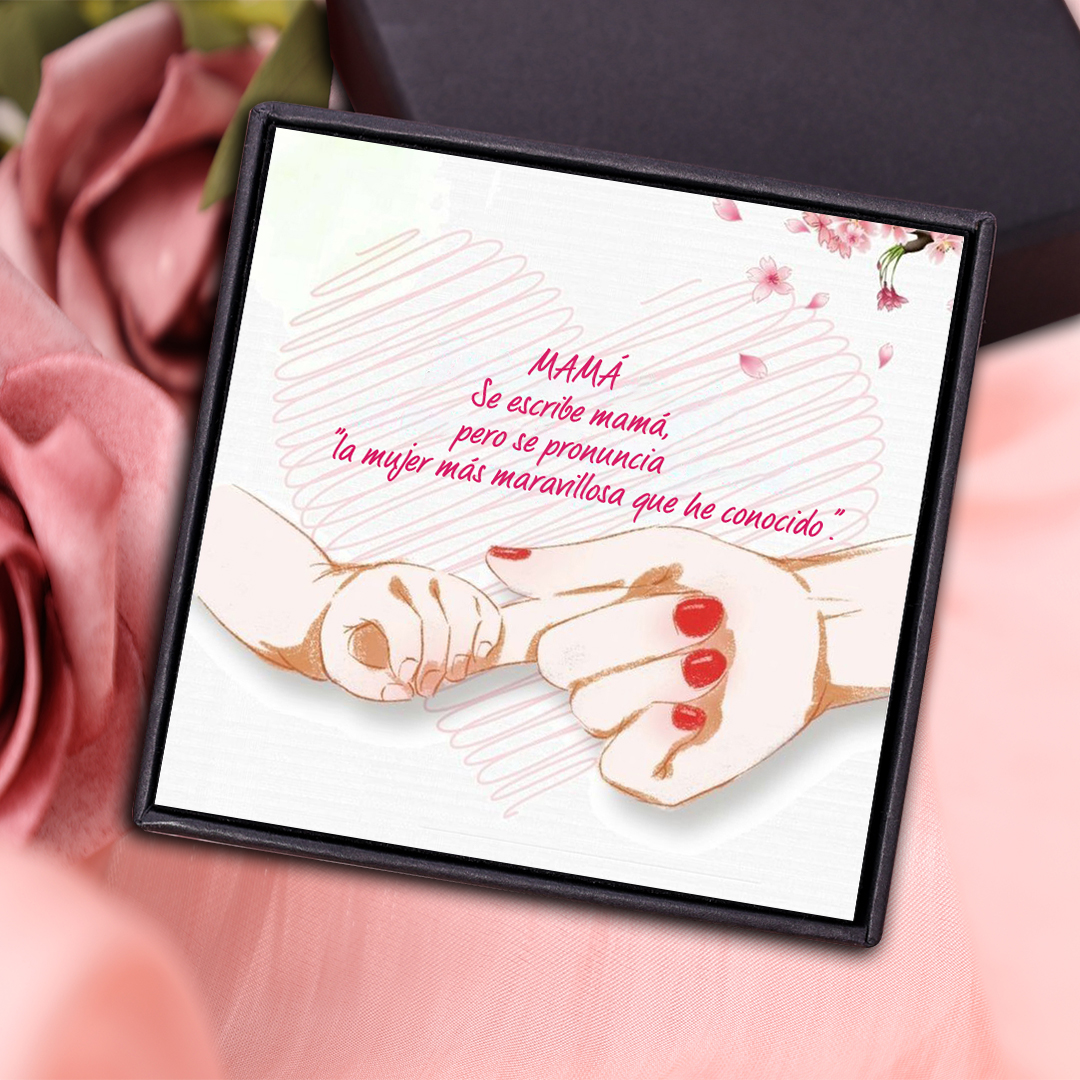 Una tarjeta-A mi mamá-Jessemade ES