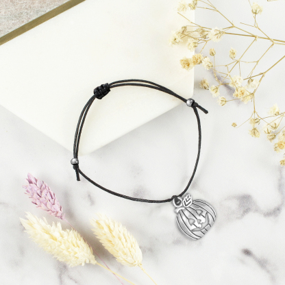 Pulsera de deseos-Unidad de pulsera y tarjeta de calabaza🎃 ¡Feliz Halloween!-Jessemade ES