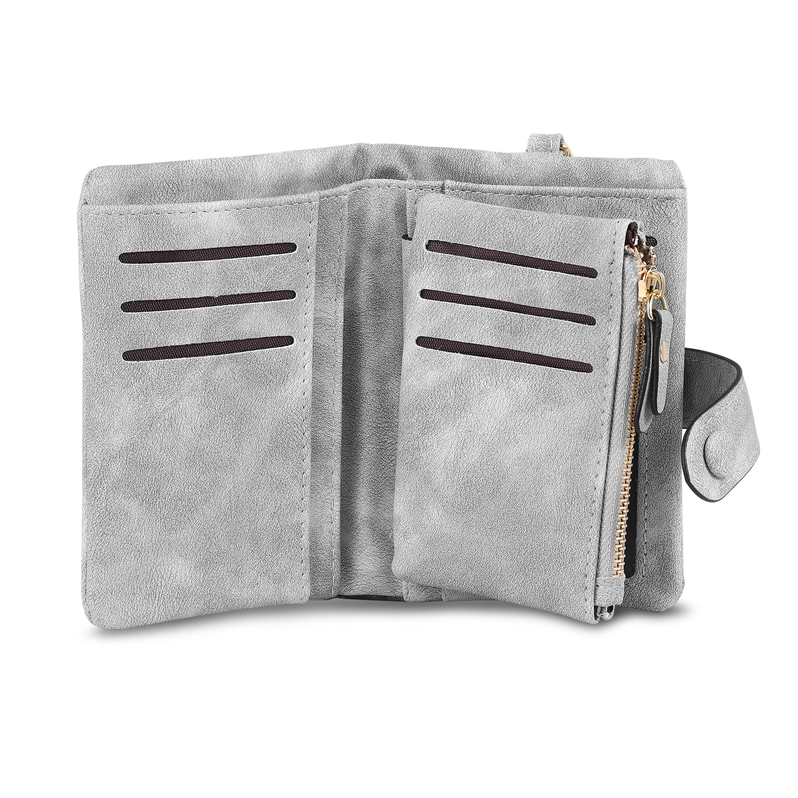 Cartera, billetera con 3-8 nombres, 1 letra y 1 texto personalizados árbol de la vida monedero clásico para mujer-Jessemade ES