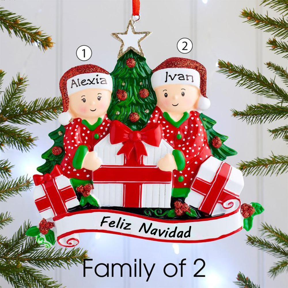 Custom Name Christmas Ornament