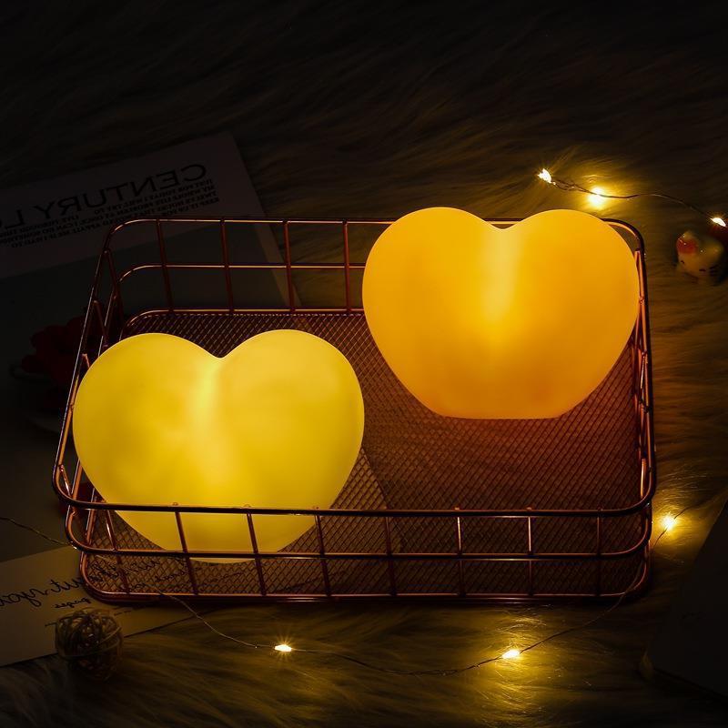 San Valentín-Decoración de lámpara en forma de corazón-Jessemade ES