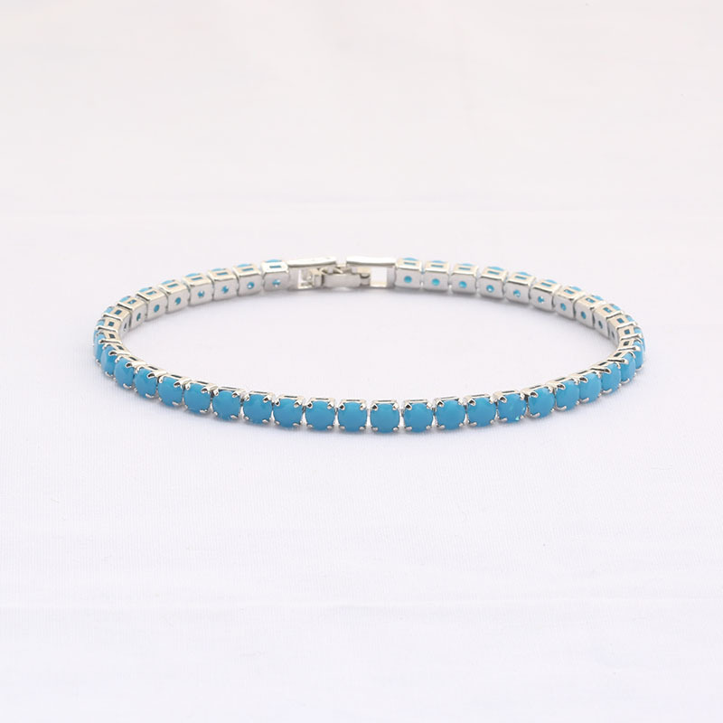 Pulsera de perlas coloridas para mujer pulsera de verano