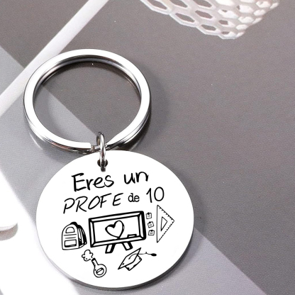 Llavero eres un profe de 10-Jessemade ES