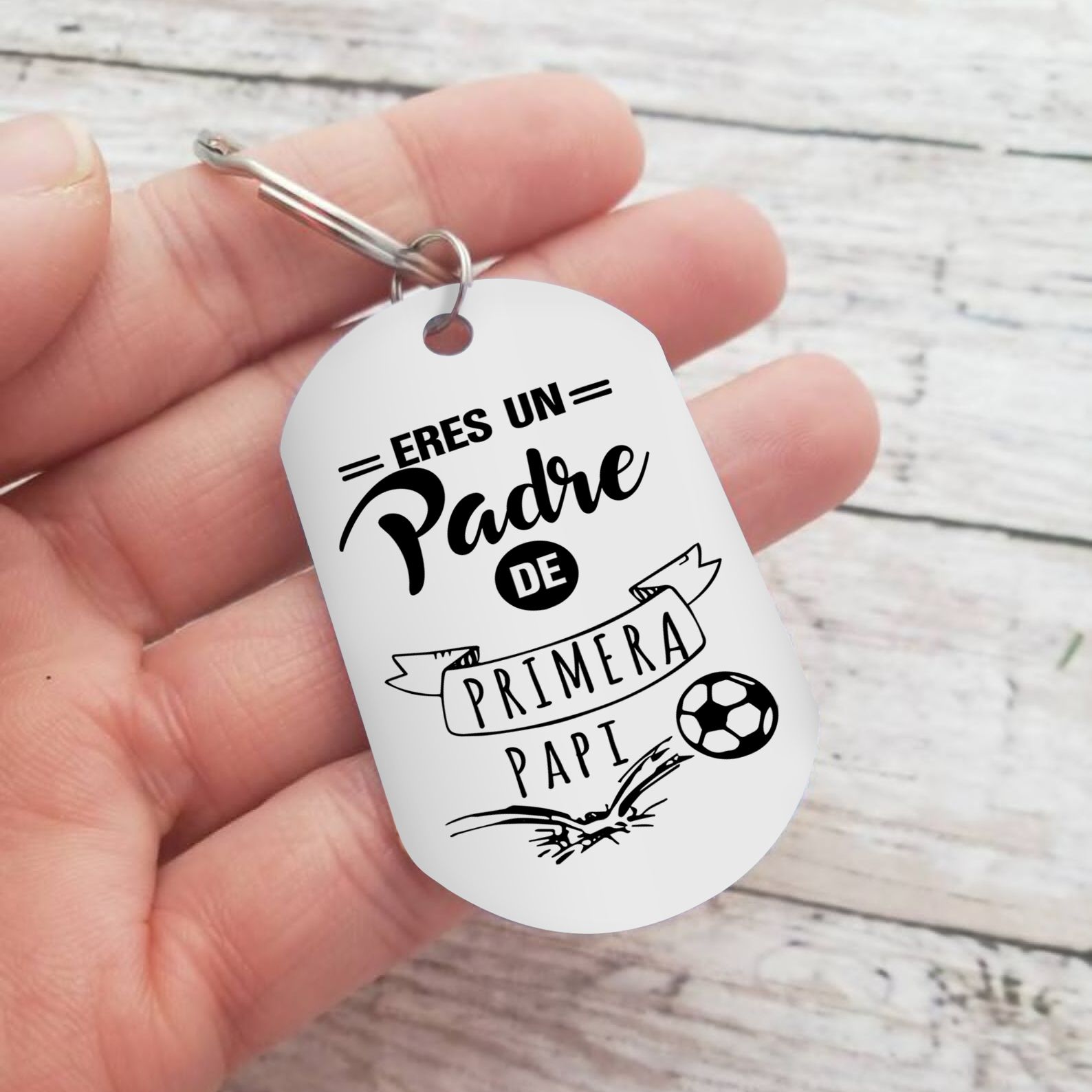 A mi papá-Llavero Personalizado ERES UN PADRE DE PRIMERA... 1 Nombre-Jessemade ES