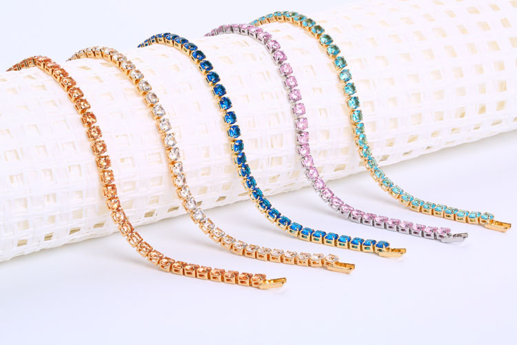 Pulsera de perlas coloridas para mujer pulsera de verano