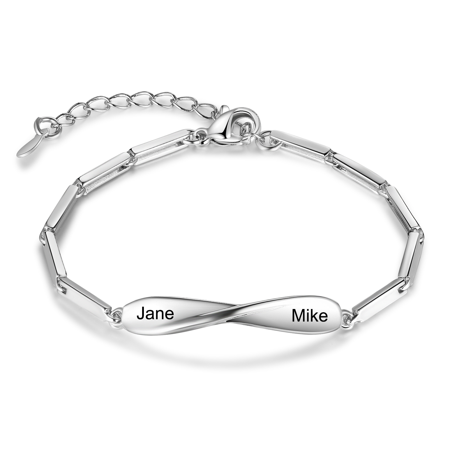 Pulsera de pareja 2 nombres personalizados