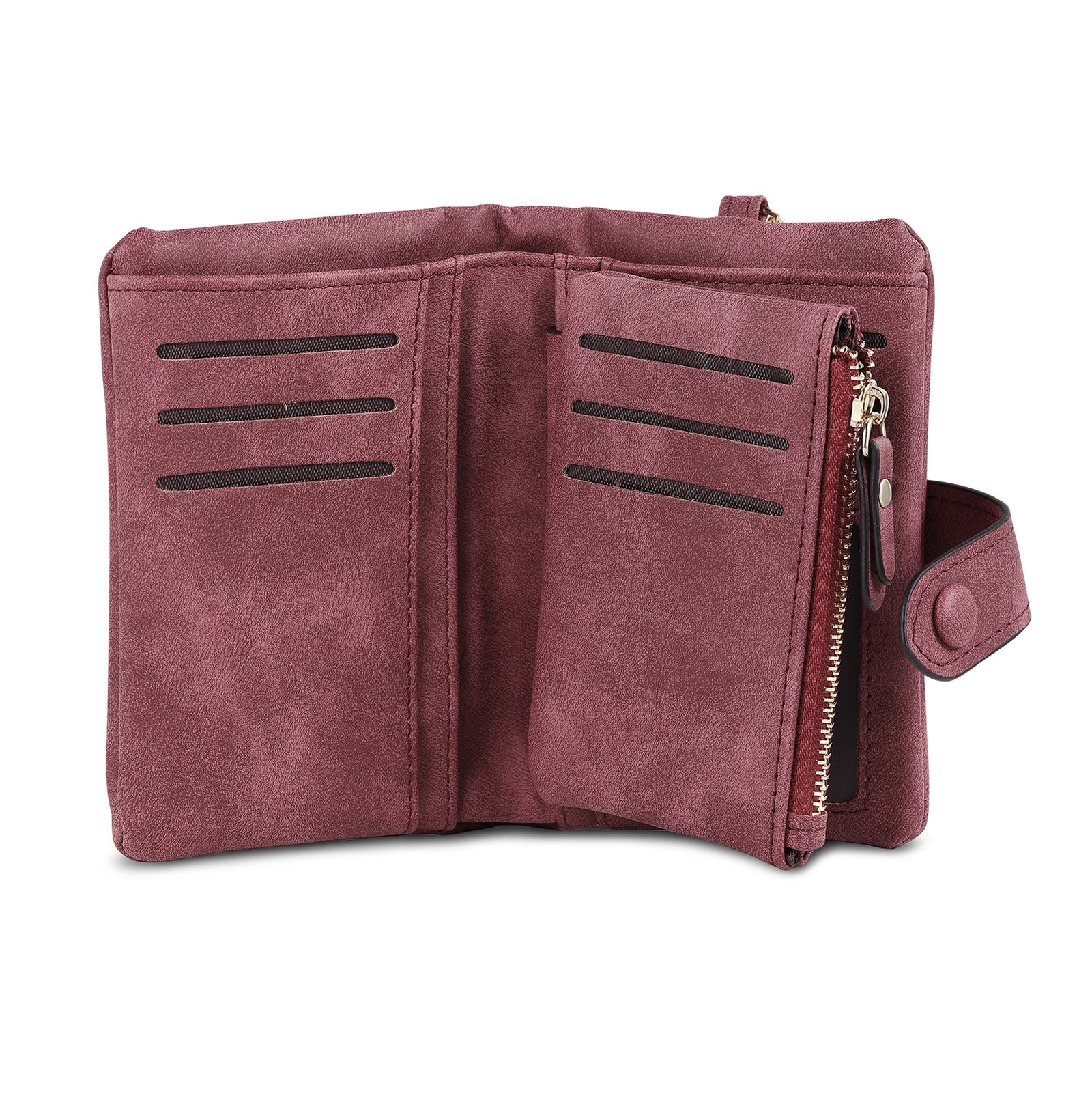 Cartera, billetera con 2 nombres y 1 foto personalizados mano con manito monedero clásico para mujer-Jessemade ES