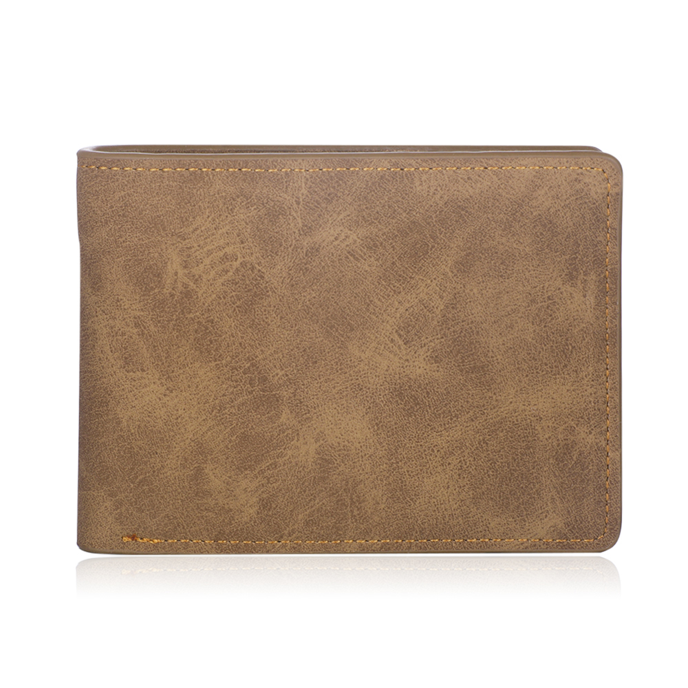 Cartera, billetera con 1 foto y 3 textos personalizados, monedero clásico para hombre