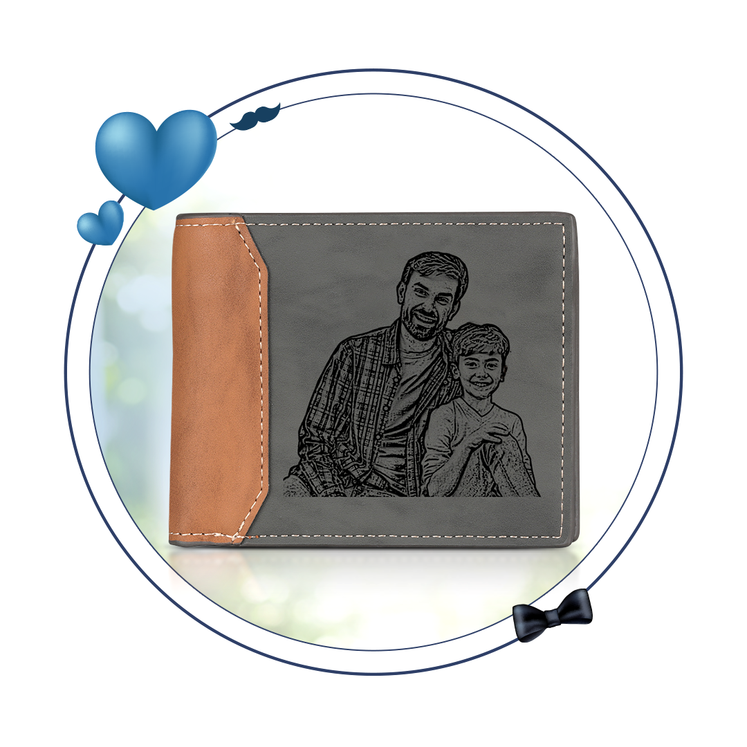 cartera personalizada el Día del Padre
