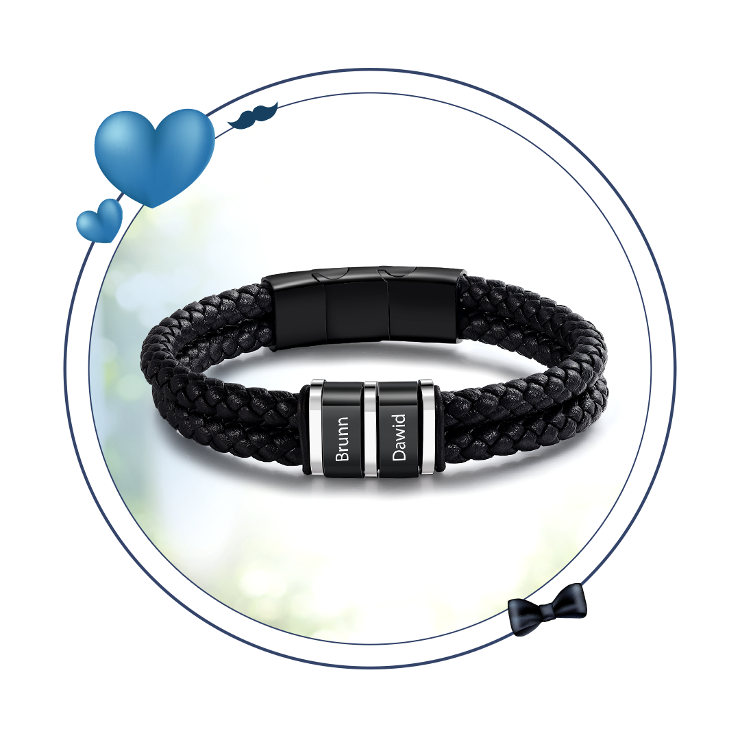 pulsera personalizada el Día del Padre