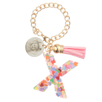 Etiqueta/Llavero con foto personalizada para mochila, botella