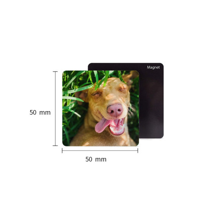 Imán de nevera con 1 foto personalizada Accesorios de cocina