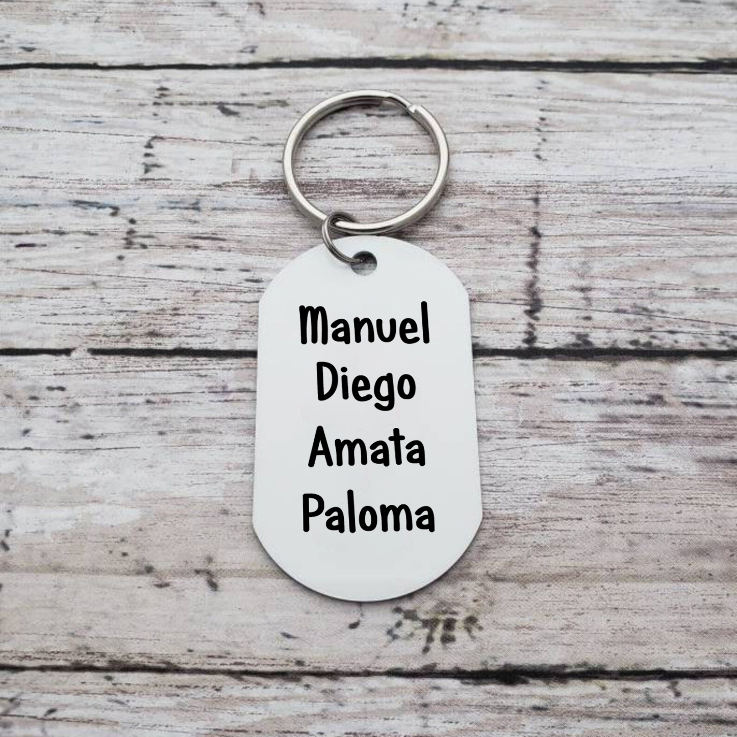 A mi abuela - Llavero 1-5 Nombres Personalizado LA MEJOR ABUELA-Jessemade ES