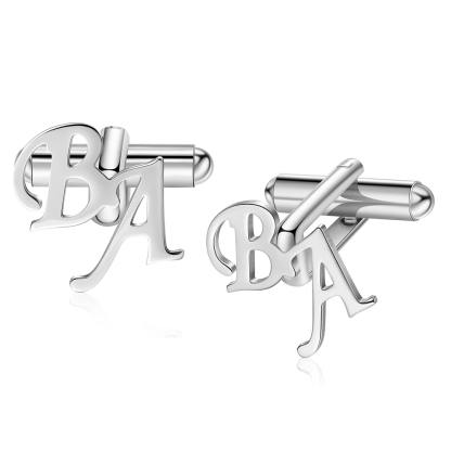 Gemelos con 2 letras personalizadas