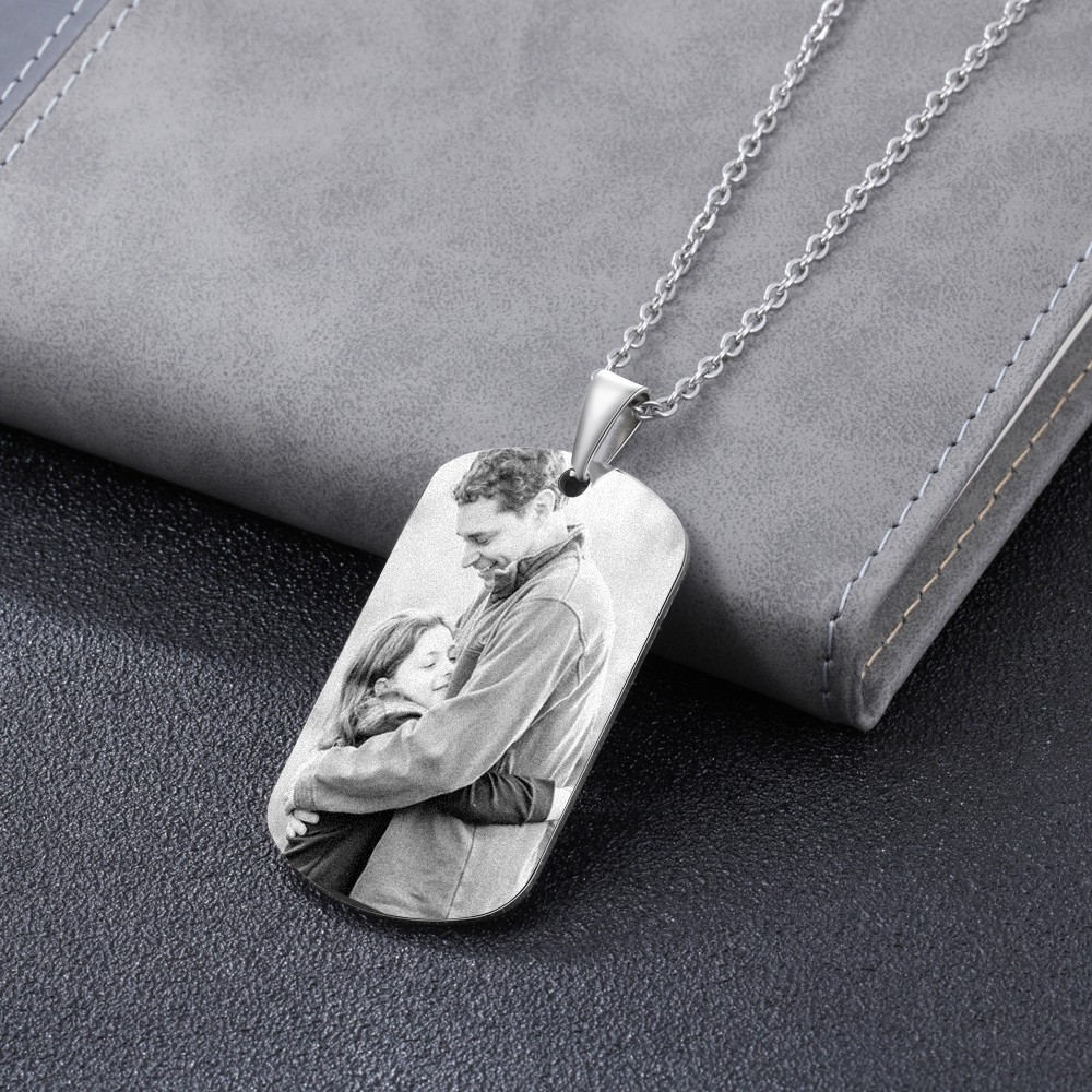 A MI PAPÁ-Collar 2-6 nombres personalizados de placa puño con puño-Jessemade ES