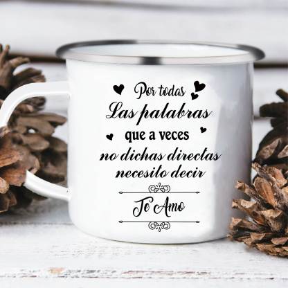 Taza para familia elefantes 2 nombres personalizados-Jessemade ES