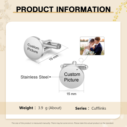 Gemelos con foto personalizada-Jessemade ES