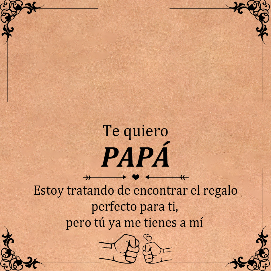 Una tarjeta-A mi papá-Jessemade ES