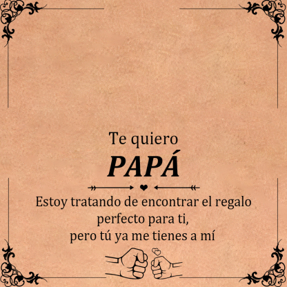 Una tarjeta-A mi papá-Jessemade ES