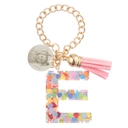 Etiqueta/Llavero con foto personalizada para mochila, botella