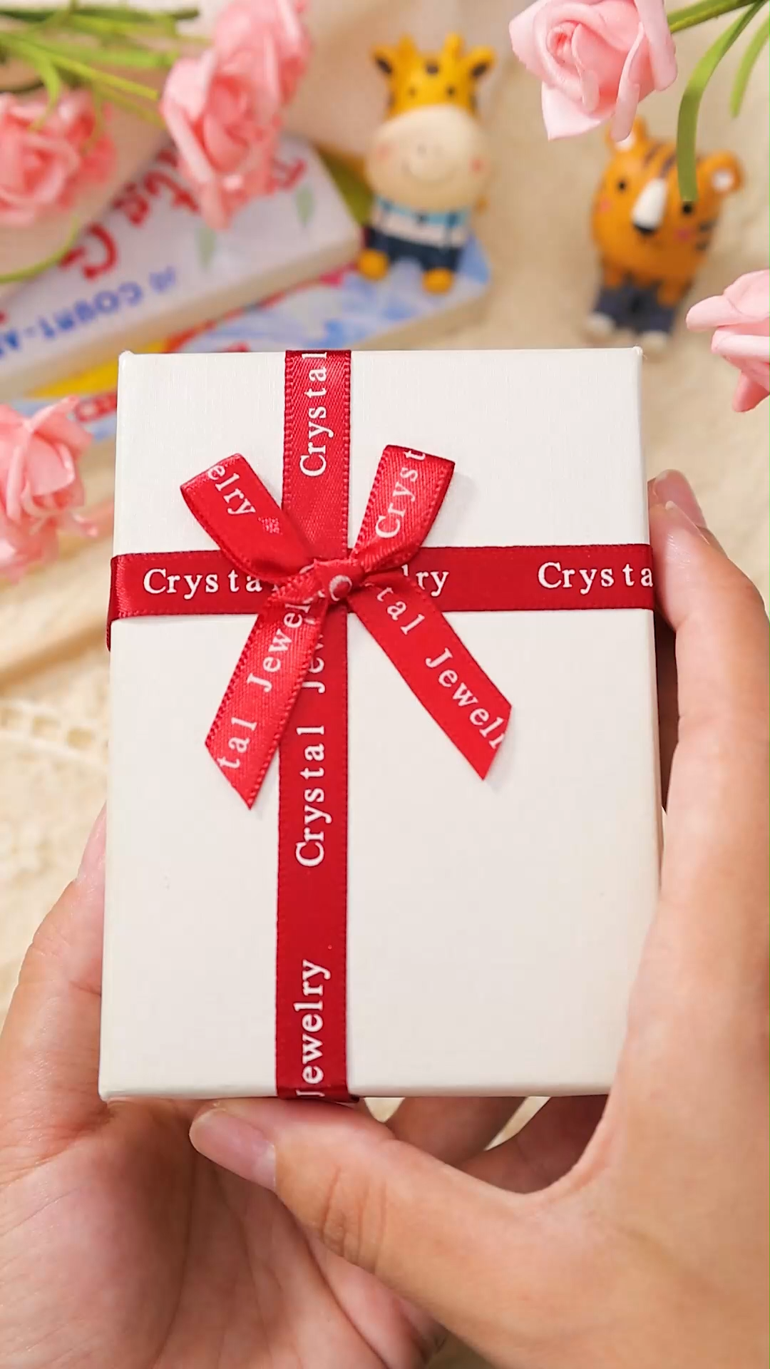 Madre e hija-Unidad de pulseras de corazón con tarjeta amorosa