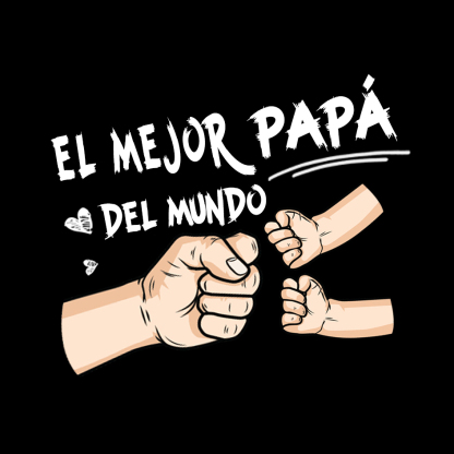 Tarjeta para papá 2-7 nombres “El mejor papá del mundo” | Jessemade