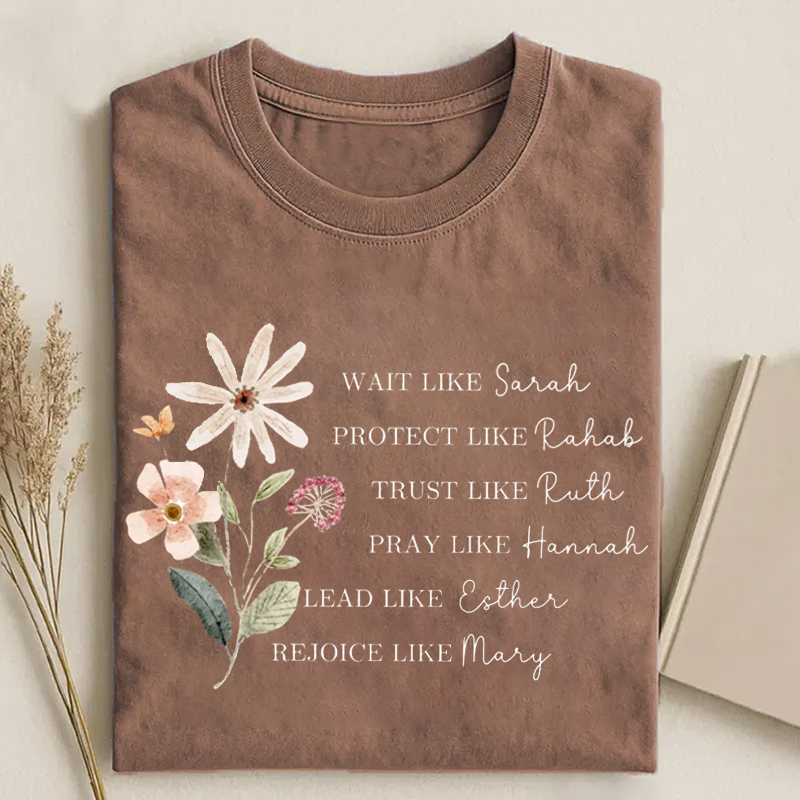 Floral Christian T-shirt