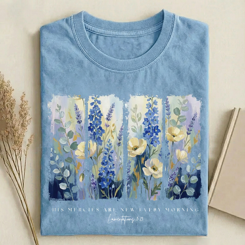 Floral Christian  T-shirt