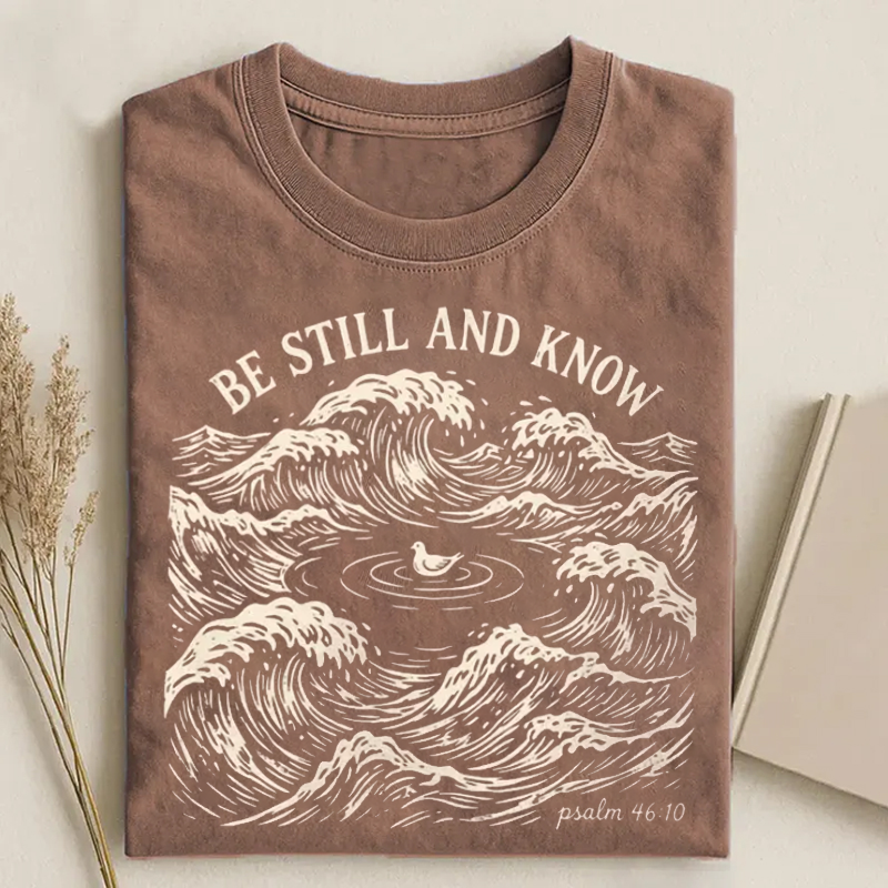 Storm Waves Christian T-shirt