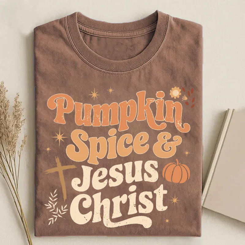 Pumpkin Spice Jesus Christ T-shirt