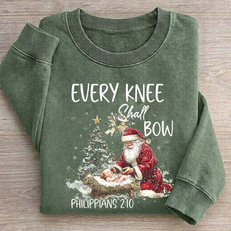 Every Knee Shall Bow Sweatshirt